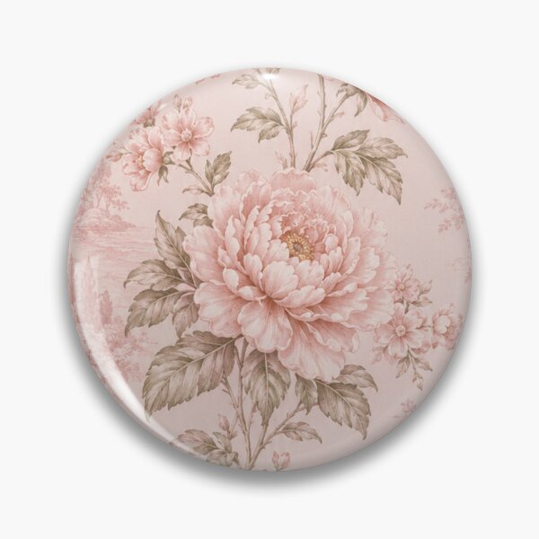 Item preview, Blush Peony Toile de Jardin Pattern designed and sold by Ioanna-Studio.