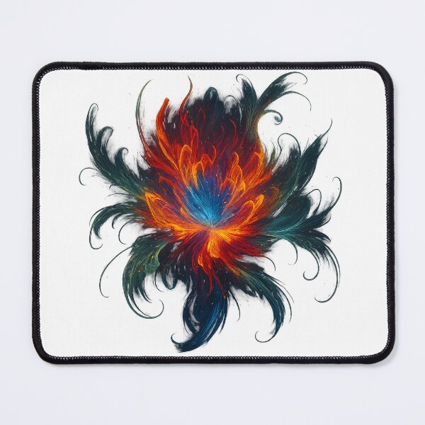 Item preview, Fiery Electric Bloom designed and sold by syotos-ai.
