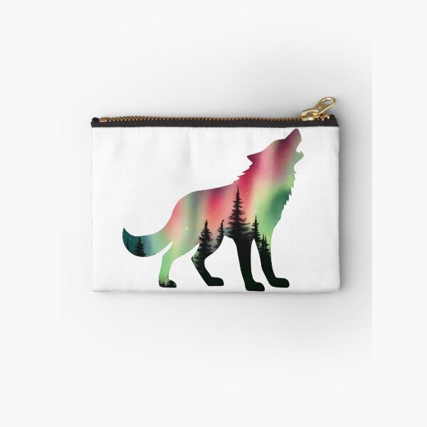 Item preview, Northern Lights- Wolf Silhouette Design designed and sold by RnIDesignd.