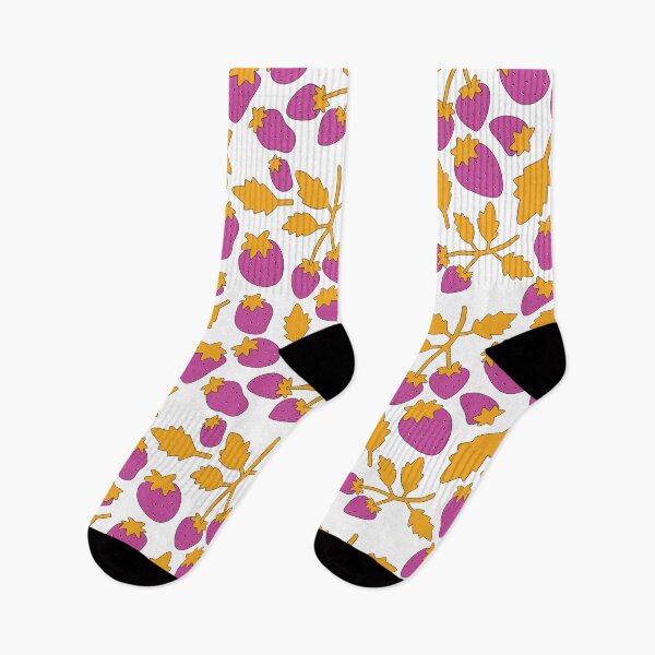 Item preview, Retro Strawberry Pattern designed and sold by creartdsign.