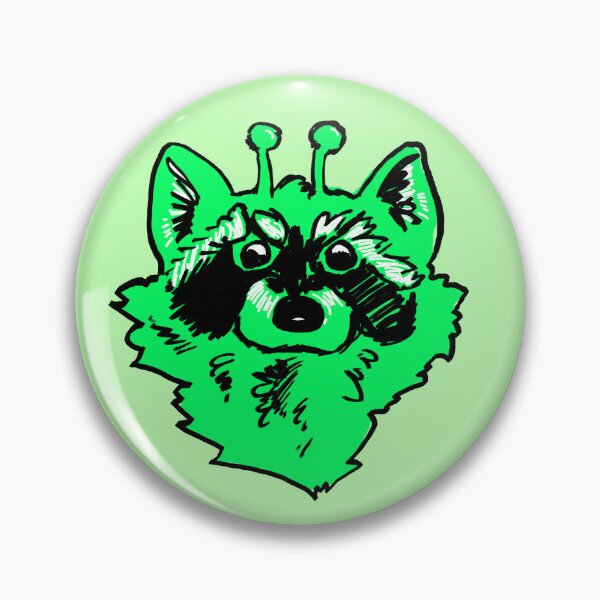 Item preview, Alien raccoon  designed and sold by dusty raccoon.