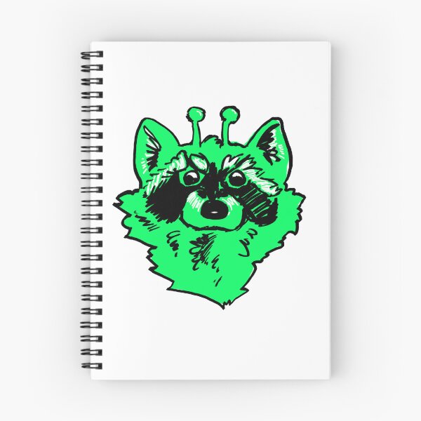 Item preview, Alien raccoon  designed and sold by dusty raccoon.