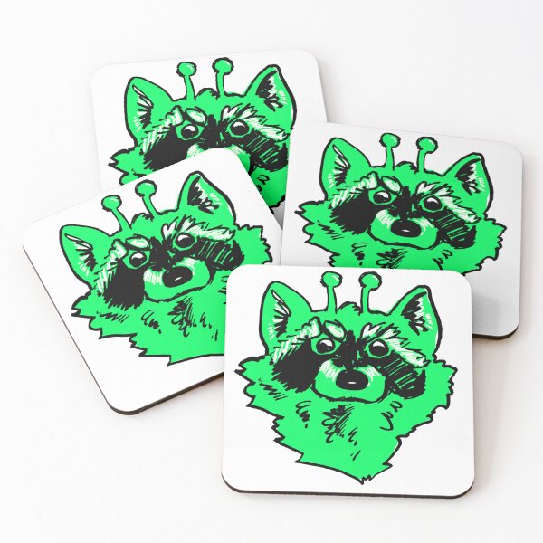 Item preview, Alien raccoon  designed and sold by dusty raccoon.