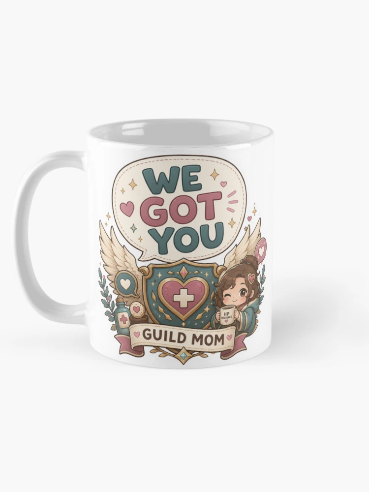 Thumbnail 5 of 6, Coffee Mug, Guild Mom Support designed and sold by Super Glopz.