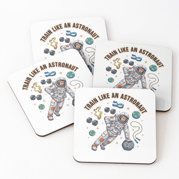 Item preview, Train Like an Astronaut – Space Fitness Motivation Design | Strength, Discipline & Performance designed and sold by Altair_.
