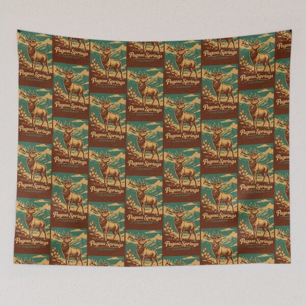 Item preview, Pagosa Springs Colorado  designed and sold by Broken Antler Designs .