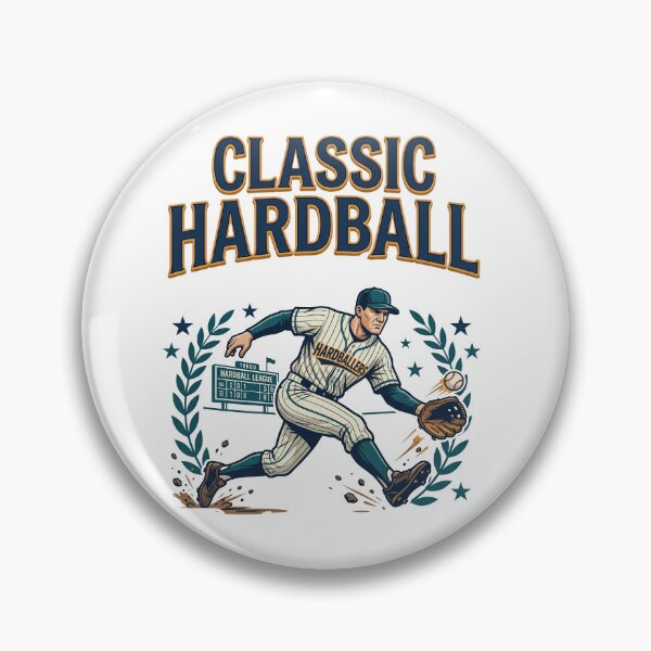 Item preview,  Vintage Baseball Player Sports Emblem designed and sold by TeeARTHY.