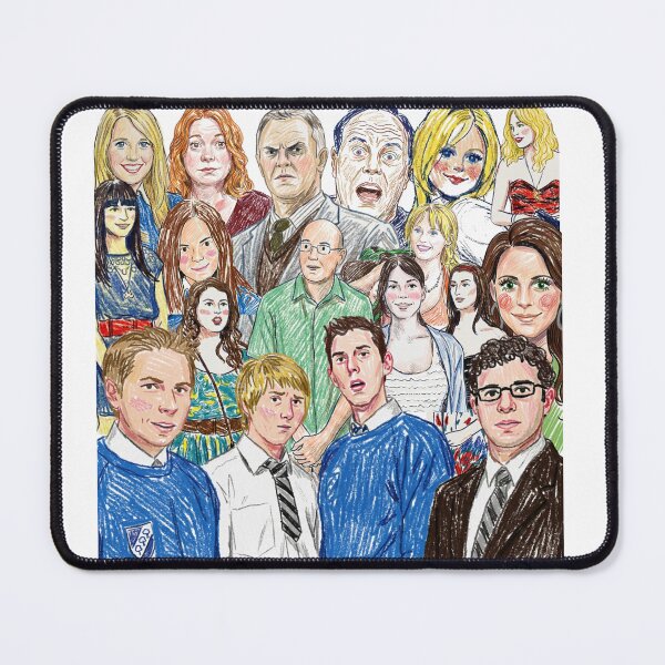 Item preview, The Inbetweeners - Collage designed and sold by LoveSomethingDifferent.