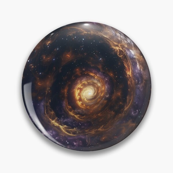 Item preview, Golden Galaxy Spiral Vortex designed and sold by QuantumDrift.