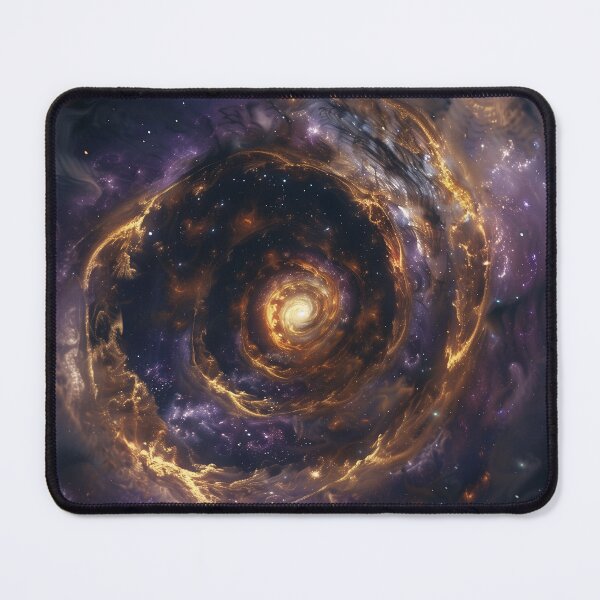 Item preview, Golden Galaxy Spiral Vortex designed and sold by QuantumDrift.