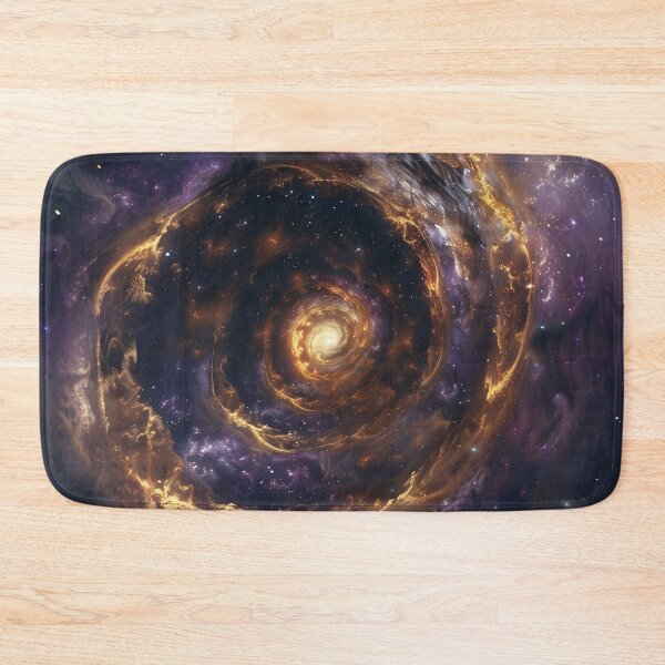 Item preview, Golden Galaxy Spiral Vortex designed and sold by QuantumDrift.