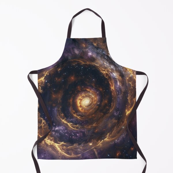 Item preview, Golden Galaxy Spiral Vortex designed and sold by QuantumDrift.