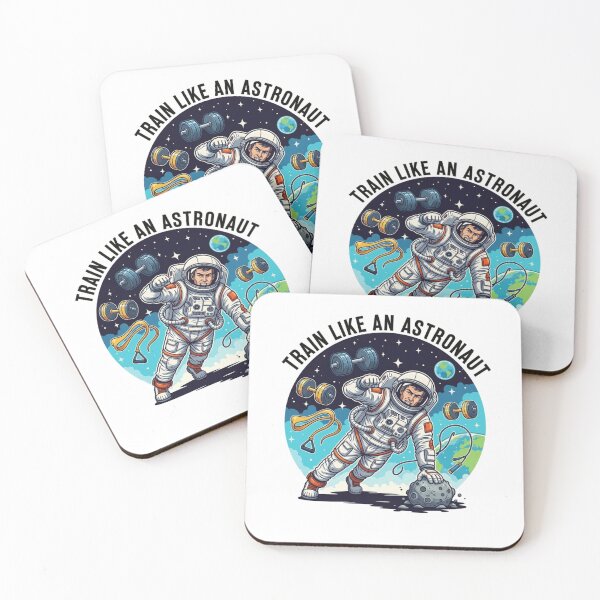 Item preview, Train Like an Astronaut – Space Fitness Motivation Design | Strength, Discipline & Performance designed and sold by Altair_.