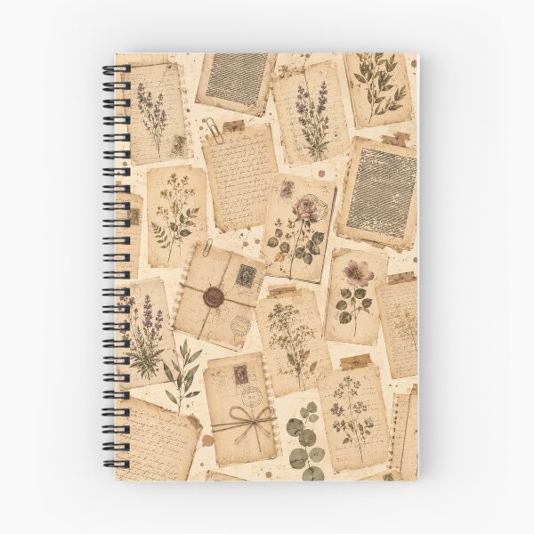 Item preview, Vintage Floral Scrapbook Paper Gift for Crafters Junk Journal Kit | Botanical Stationery Collage Gift for Scrapbookers Junk Journal Kit | Antique Ephemera Aesthetic Gift for Paper Lovers Junk designed and sold by VivaFy.