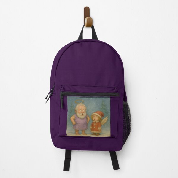 Item preview, Christman - Santa And Little Angel – What Happened Here? designed and sold by LegademaArt.