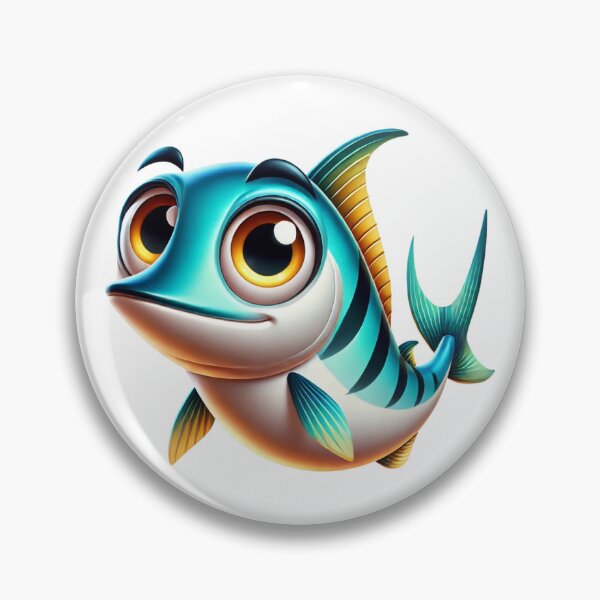 Item preview, Adorable Cobia Fish designed and sold by Sillytoe.