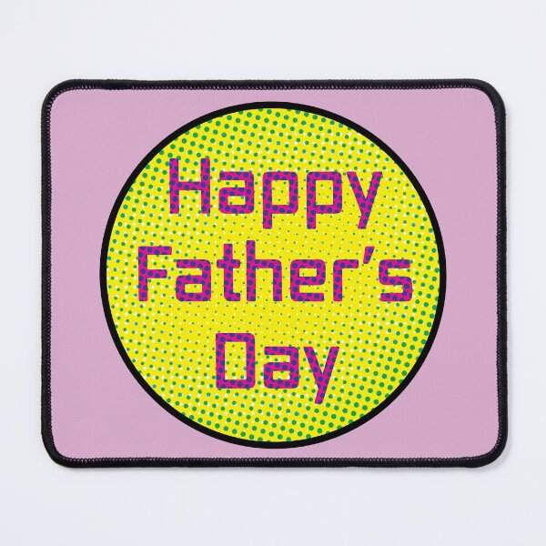 Item preview, Colorful Op Art Typography for Father's Day designed and sold by cremedecolor.