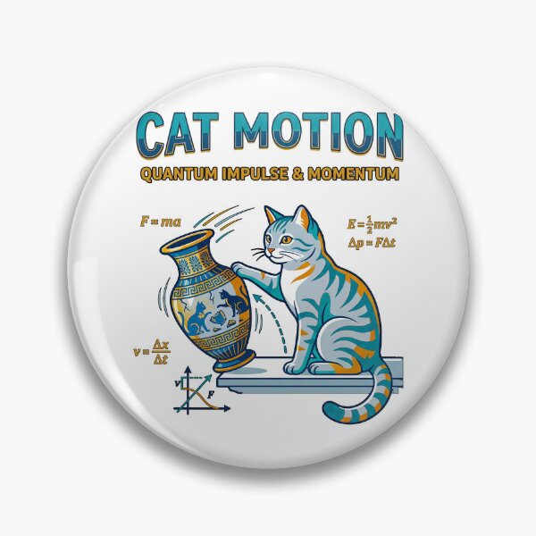 Item preview, Cat Motion Quantum   designed and sold by TeeARTHY.