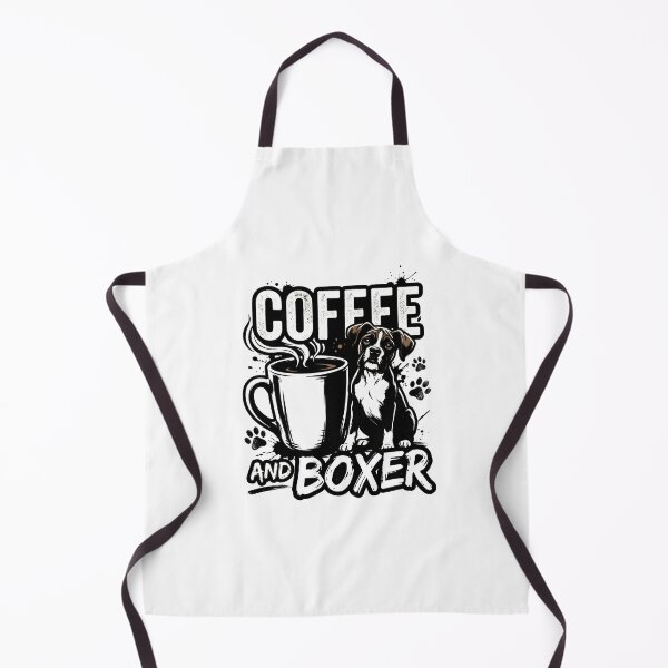 Item preview, Powered By Coffee And Boxer Funny Boxer Dog Lover Retro Design designed and sold by get55shirt.