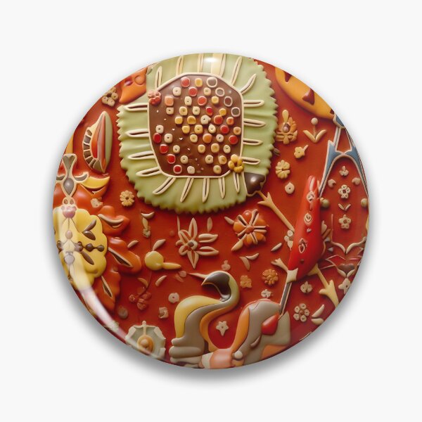 Item preview, Safavid Red Carpet Fragment designed and sold by Vicky Brago-Mitchell®.