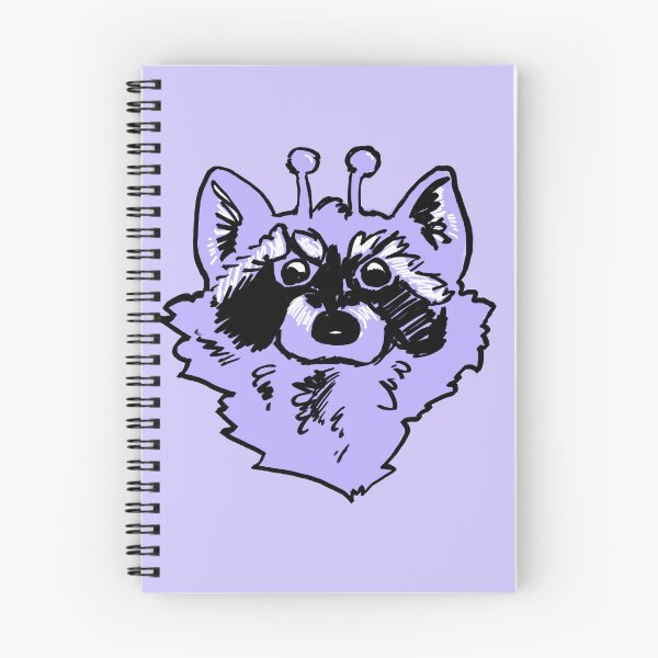 Item preview, Alien raccoon andromeda purple  designed and sold by dusty raccoon.