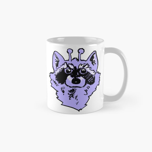 Item preview, Alien raccoon andromeda purple  designed and sold by dusty raccoon.