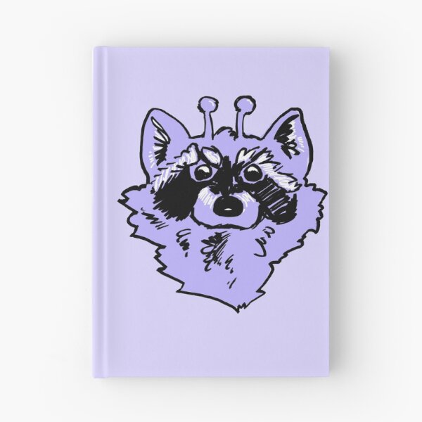 Item preview, Alien raccoon andromeda purple  designed and sold by dusty raccoon.