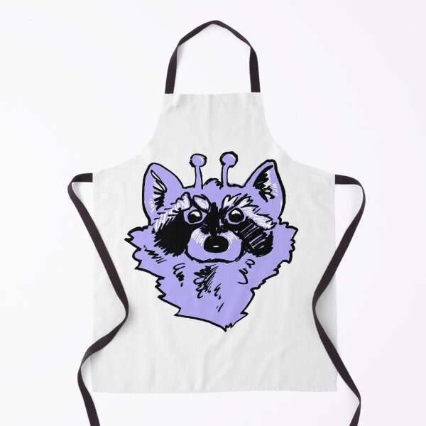 Item preview, Alien raccoon andromeda purple designed and sold by dusty raccoon.