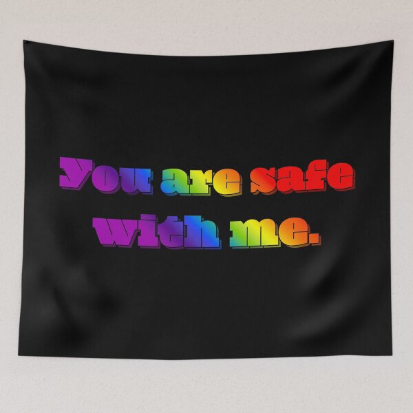 Item preview, You Are Safe With Me designed and sold by sillyjess.