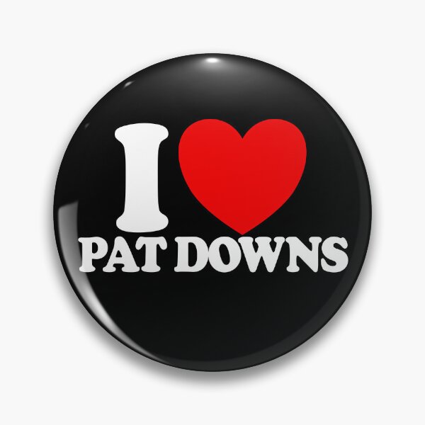 Item preview, I Love Pat Downs Red Heart Funny Airport Gear designed and sold by DynamicDesign.