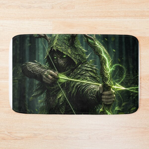 Item preview, Forest Guardian Archer | Mystical Nature Ranger Fantasy Art designed and sold by athanasioungr.