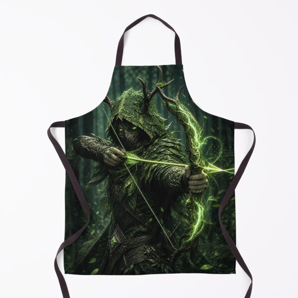 Item preview, Forest Guardian Archer | Mystical Nature Ranger Fantasy Art designed and sold by athanasioungr.