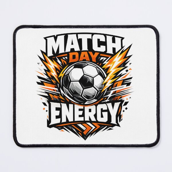 Item preview, Match Day Energy Soccer Player Game Day Shirt designed and sold by DREAMBURN™.