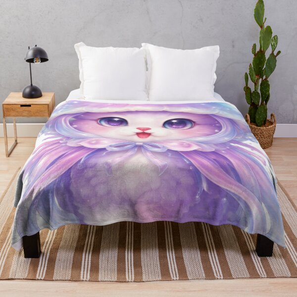 Item preview, Jellyfish Cat Fantasy Kawaii designed and sold by PurrfectClubArt.