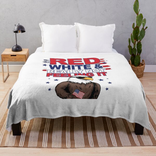 Item preview, Red White & Really Not Feeling It designed and sold by Naitsebas.