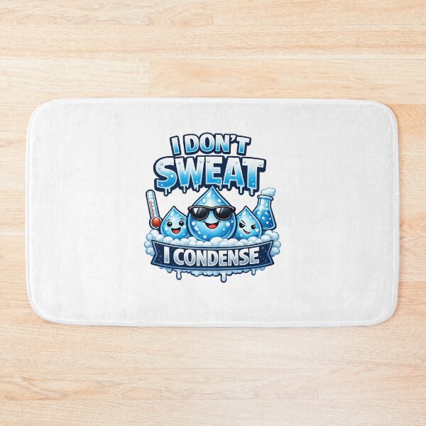 Item preview, Funny HVAC Condensation Meme - "I Don't Sweat, I condense" HVAC Tech Design designed and sold by FrozenHeat97.
