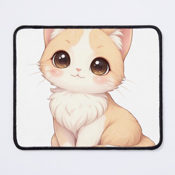Item preview, Cute Ginger Cat Kawaii designed and sold by PurrfectClubArt.