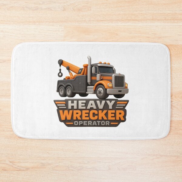 Item preview, Heavy Wrecker Operator Tow Truck Recovery Professional Design designed and sold by kakmi-art.