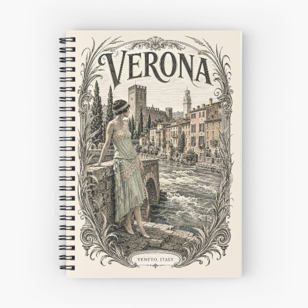 Item preview, Verona, Veneto, Italy [Wood Engraving] designed and sold by elektronen.