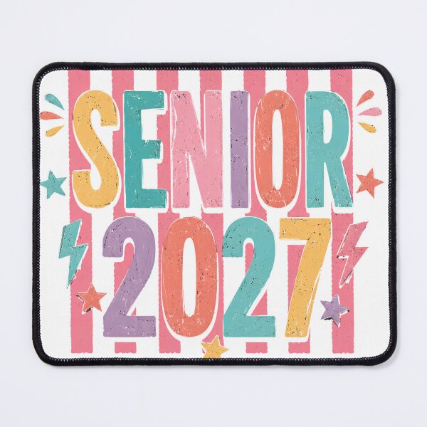 Item preview, Stripes Senior 2027 Girls Graduation Preppy Aesthetic designed and sold by VGAfanatic.