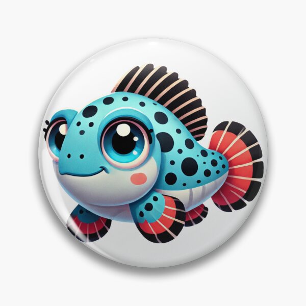 Item preview, Adorable Coelacanth Fish designed and sold by Sillytoe.