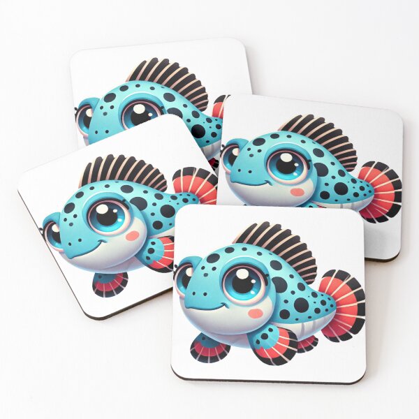 Item preview, Adorable Coelacanth Fish designed and sold by Sillytoe.