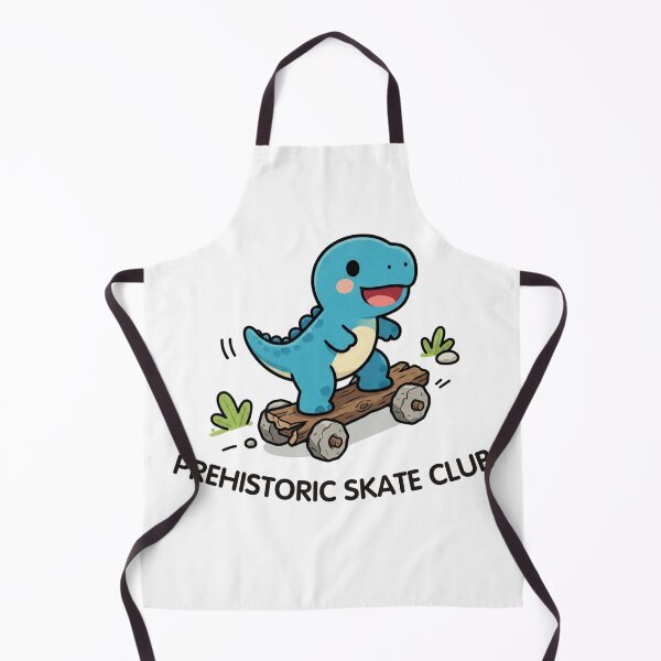 Item preview, Prehistoric Skate Club – Cute Dinosaur Skateboarding Design designed and sold by BCapybara.