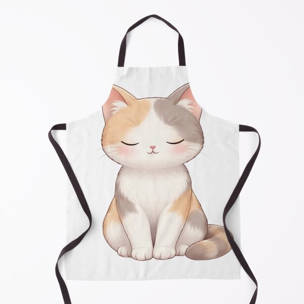 Item preview, Sleeping Calico Cat Kawaii designed and sold by PurrfectClubArt.