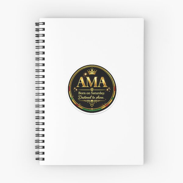Item preview, Ama – Born on Saturday, Destined to Shine designed and sold by AfricanNames.
