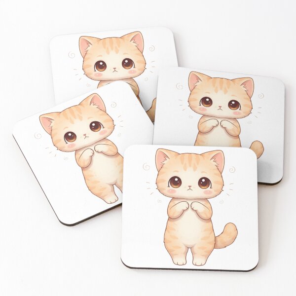 Item preview, Shy Orange Tabby Cat designed and sold by PurrfectClubArt.