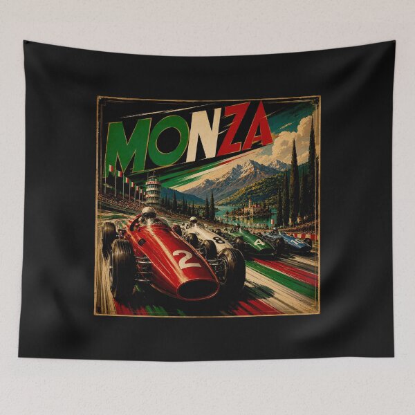 Item preview, Vintage Italian Grand Prix Art Deco Racing Posters #4 designed and sold by Helios Be. Lavsh.
