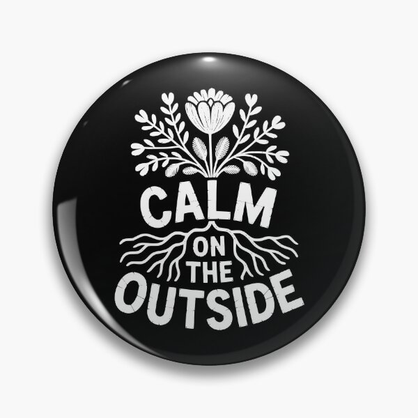 Item preview, Calm On The Outside designed and sold by theartfulaspie.