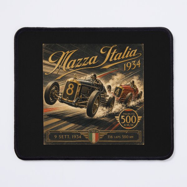 Item preview, Vintage Italian Grand Prix Art Deco Racing Posters #5 designed and sold by Helios Be. Lavsh.