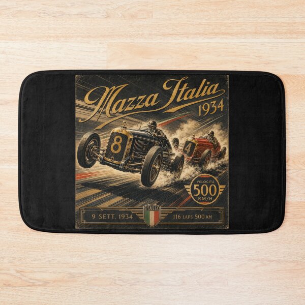 Item preview, Vintage Italian Grand Prix Art Deco Racing Posters #5 designed and sold by Helios Be. Lavsh.